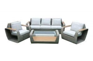 cheap rattan garden sofa
