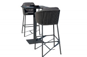 Outdoor pub style bistro set